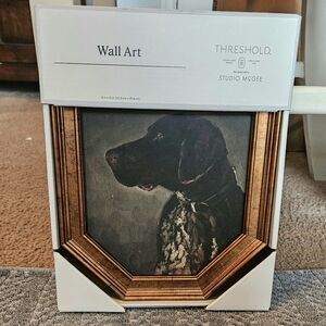 Threshold Studio McGee Pointer Dog Portrait Wall Art 8x10 Gold Frame Target